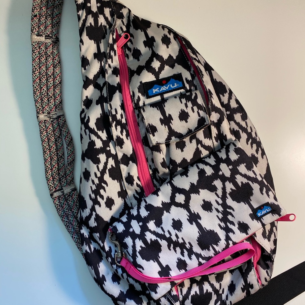 Kavu Rope Sling Bag and Wristlet Wallet